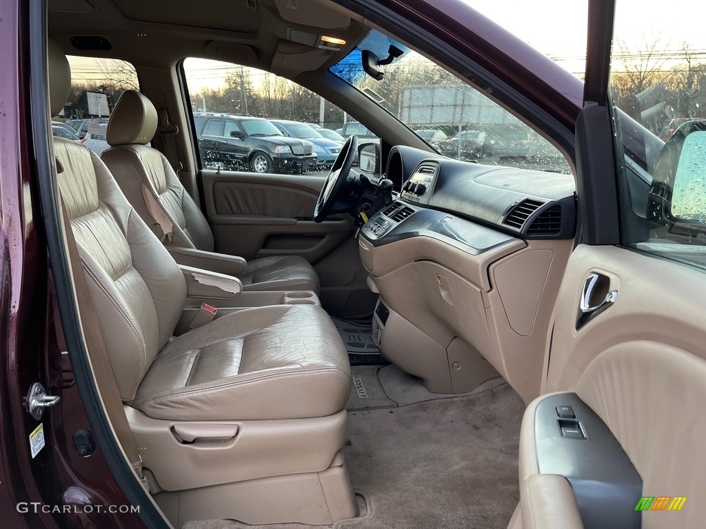 2007 Odyssey EX-L - Dark Cherry Pearl / Ivory photo #13