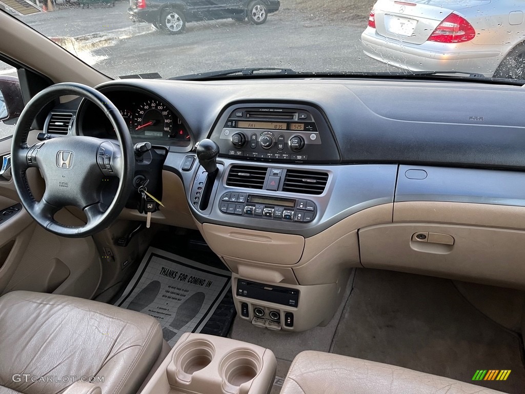 2007 Odyssey EX-L - Dark Cherry Pearl / Ivory photo #19