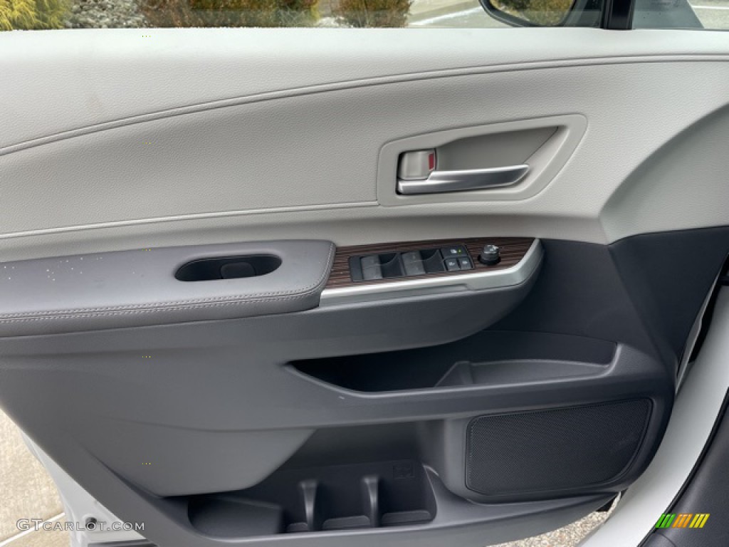 2022 Sienna XLE Hybrid - Super White / Graphite photo #23