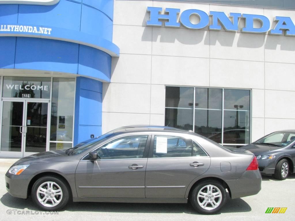 2006 Accord EX-L Sedan - Carbon Bronze Pearl / Ivory photo #3