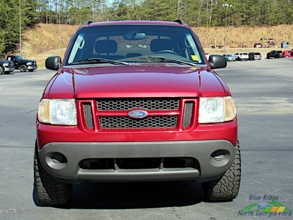 2005 Explorer Sport Trac XLT - Bright Red / Medium Dark Flint photo #8
