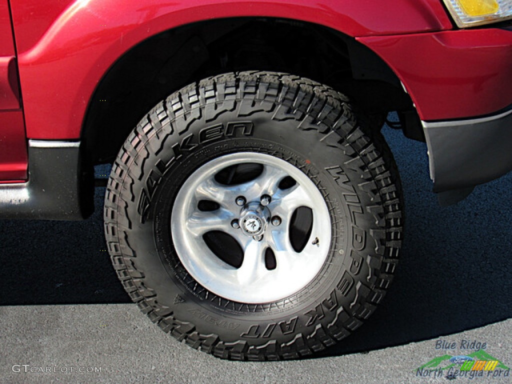 2005 Explorer Sport Trac XLT - Bright Red / Medium Dark Flint photo #9