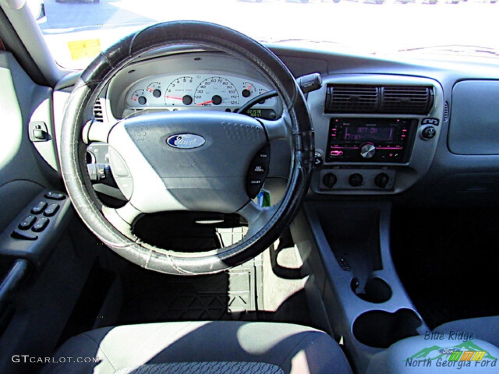 2005 Explorer Sport Trac XLT - Bright Red / Medium Dark Flint photo #15
