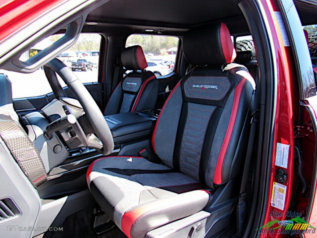 2021 Ford F150 Shelby Raptor SuperCrew 4x4 Front Seat Photo #143775418