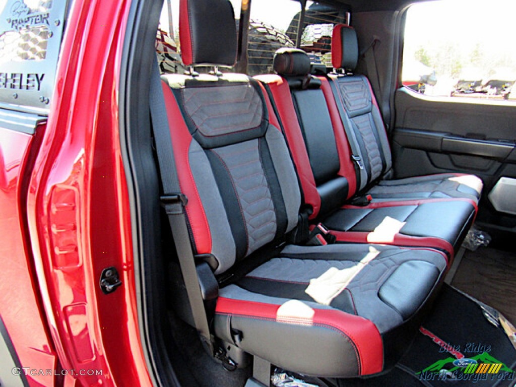 2021 Ford F150 Shelby Raptor SuperCrew 4x4 Rear Seat Photos