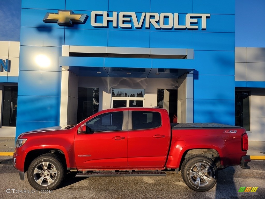 2015 Colorado Z71 Crew Cab 4WD - Red Rock Metallic / Jet Black photo #1