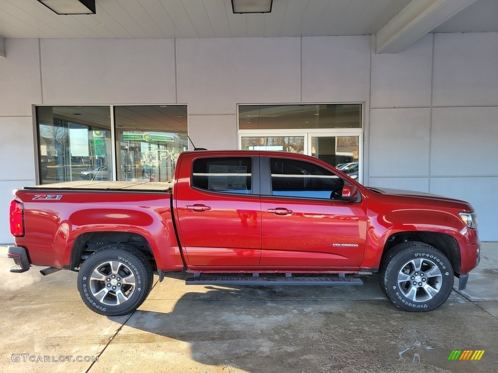 2015 Colorado Z71 Crew Cab 4WD - Red Rock Metallic / Jet Black photo #3