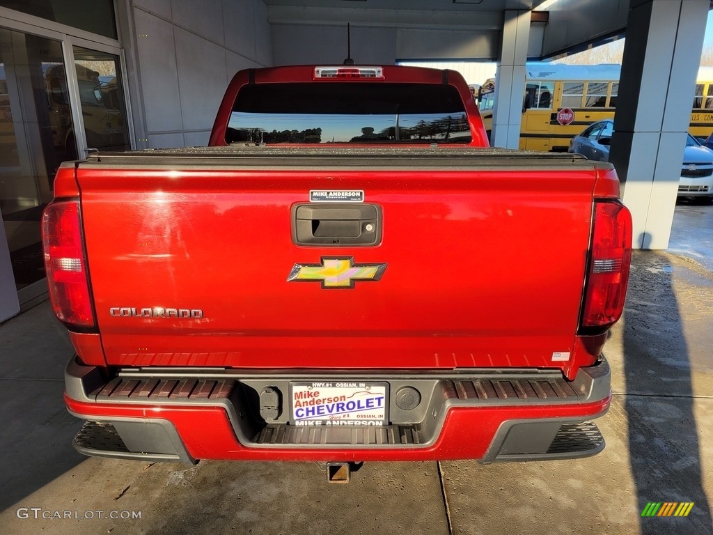 2015 Colorado Z71 Crew Cab 4WD - Red Rock Metallic / Jet Black photo #5