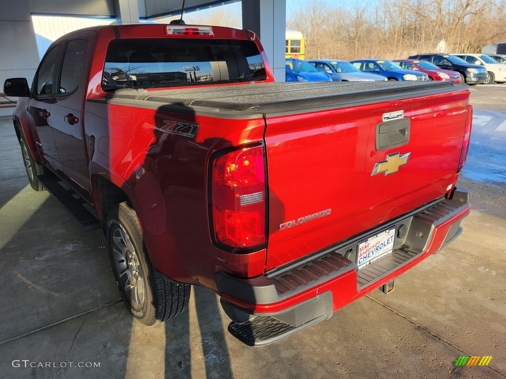 2015 Colorado Z71 Crew Cab 4WD - Red Rock Metallic / Jet Black photo #7
