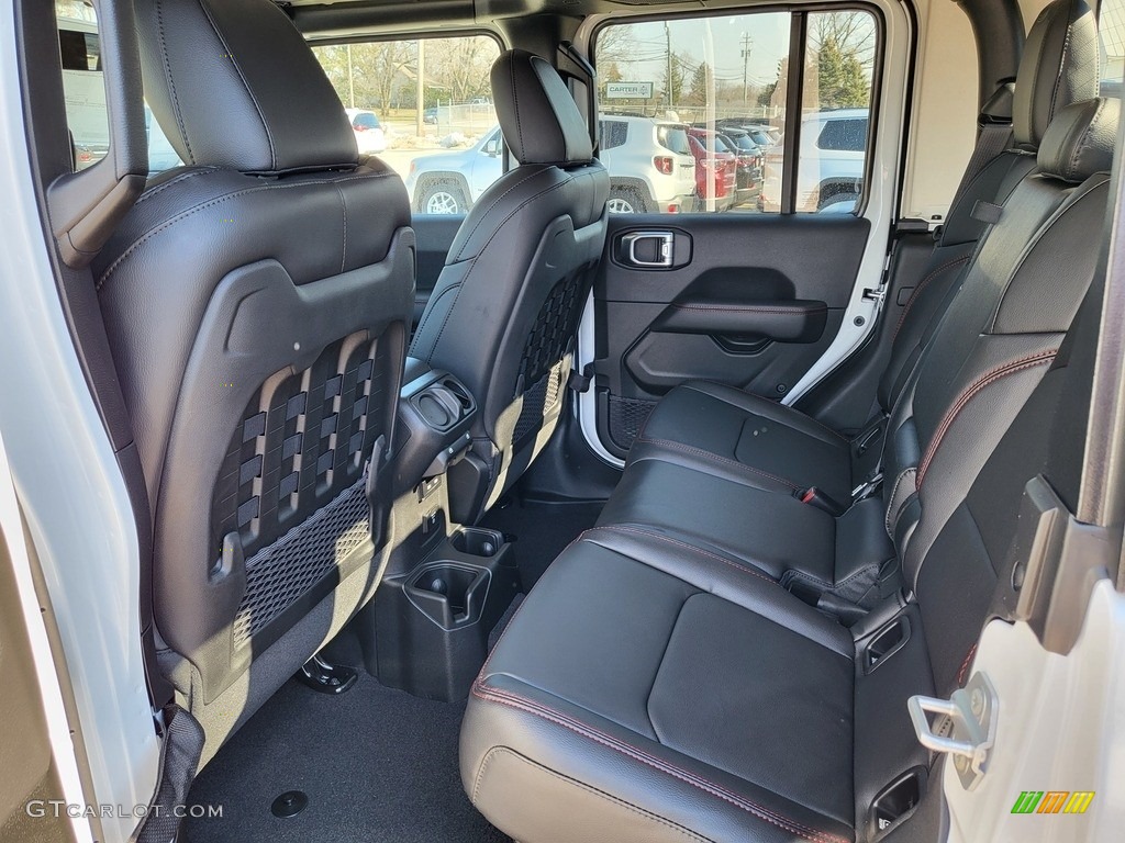 Black Interior 2022 Jeep Gladiator Rubicon 4x4 Photo #143776054