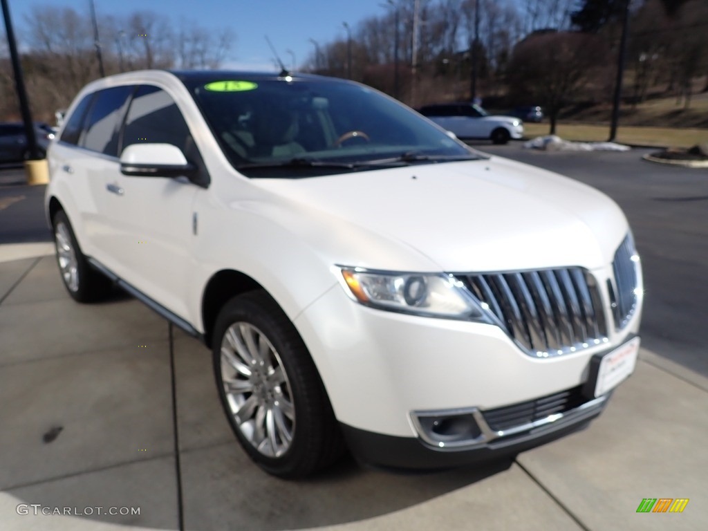 White Platinum Metallic Tri-Coat 2015 Lincoln MKX AWD Exterior Photo #143776151