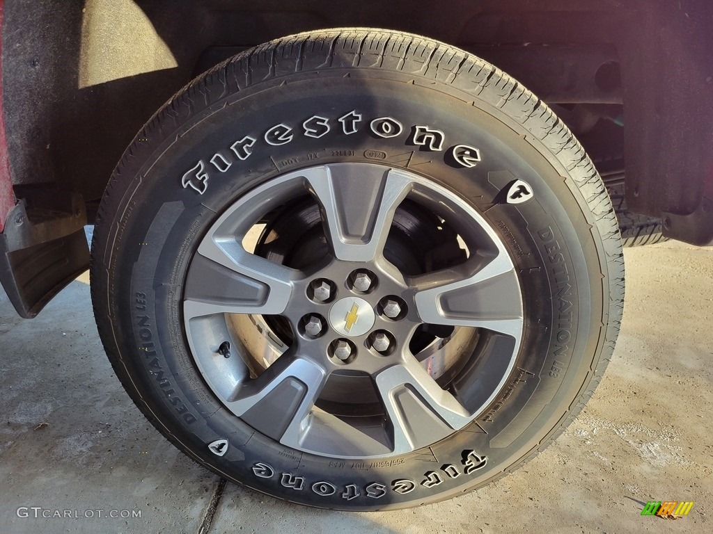 2015 Colorado Z71 Crew Cab 4WD - Red Rock Metallic / Jet Black photo #12