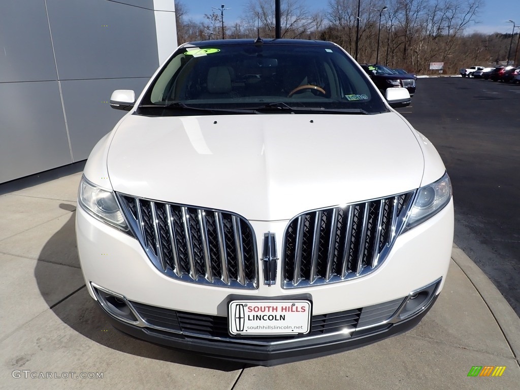 White Platinum Metallic Tri-Coat 2015 Lincoln MKX AWD Exterior Photo #143776176