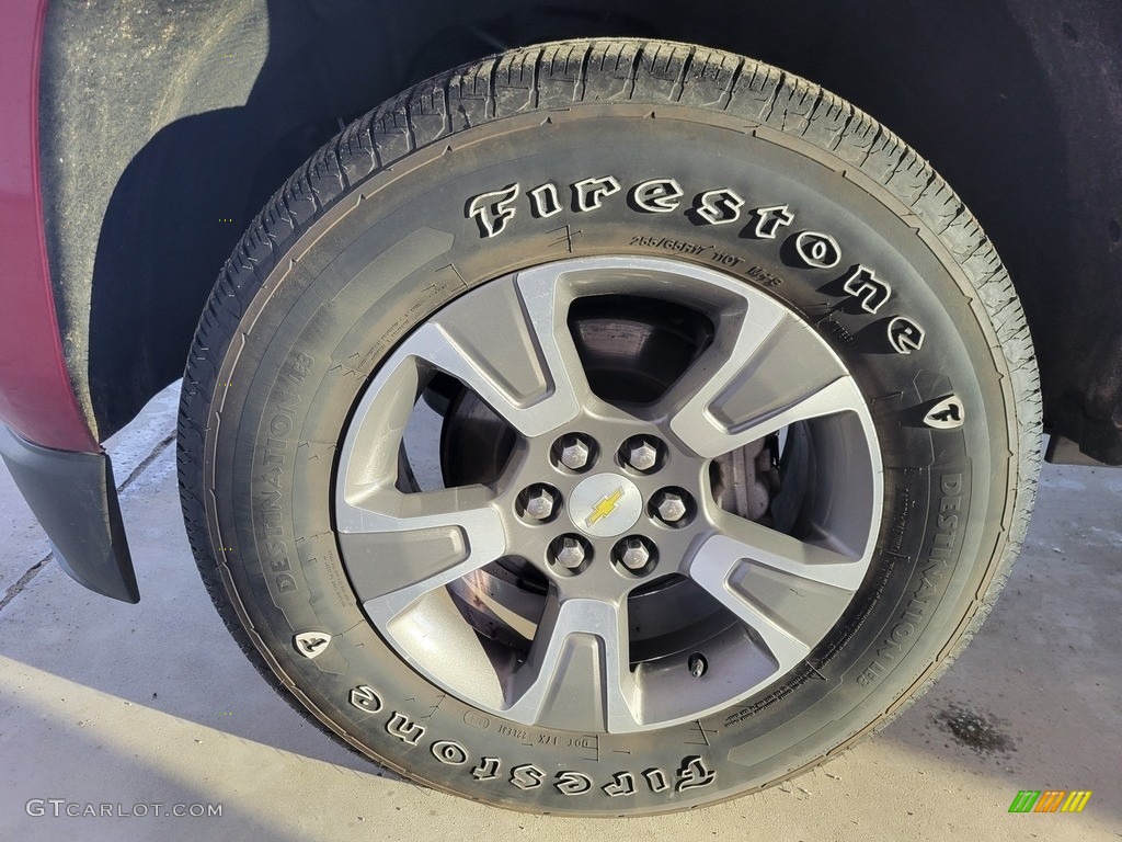 2015 Colorado Z71 Crew Cab 4WD - Red Rock Metallic / Jet Black photo #13