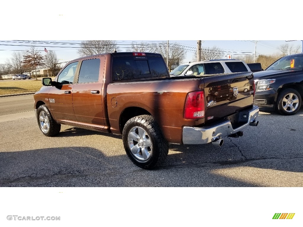 2013 1500 SLT Crew Cab 4x4 - Western Brown Pearl / Black/Diesel Gray photo #2