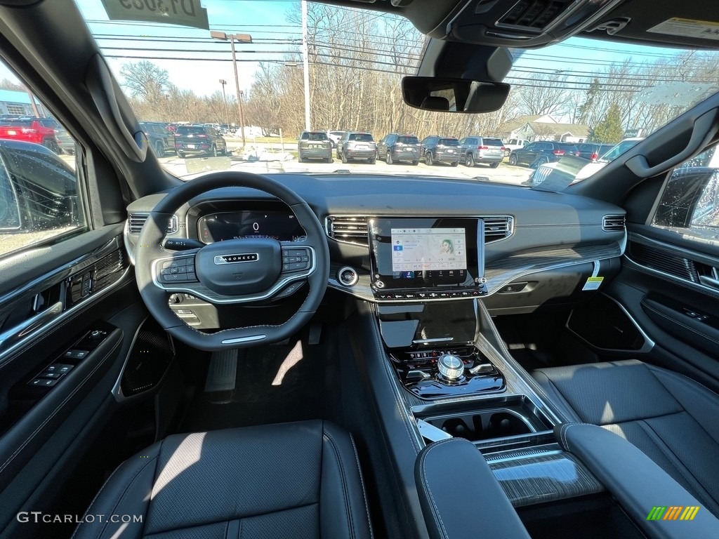 Global Black Interior 2022 Jeep Wagoneer Series III 4x4 Photo #143776681
