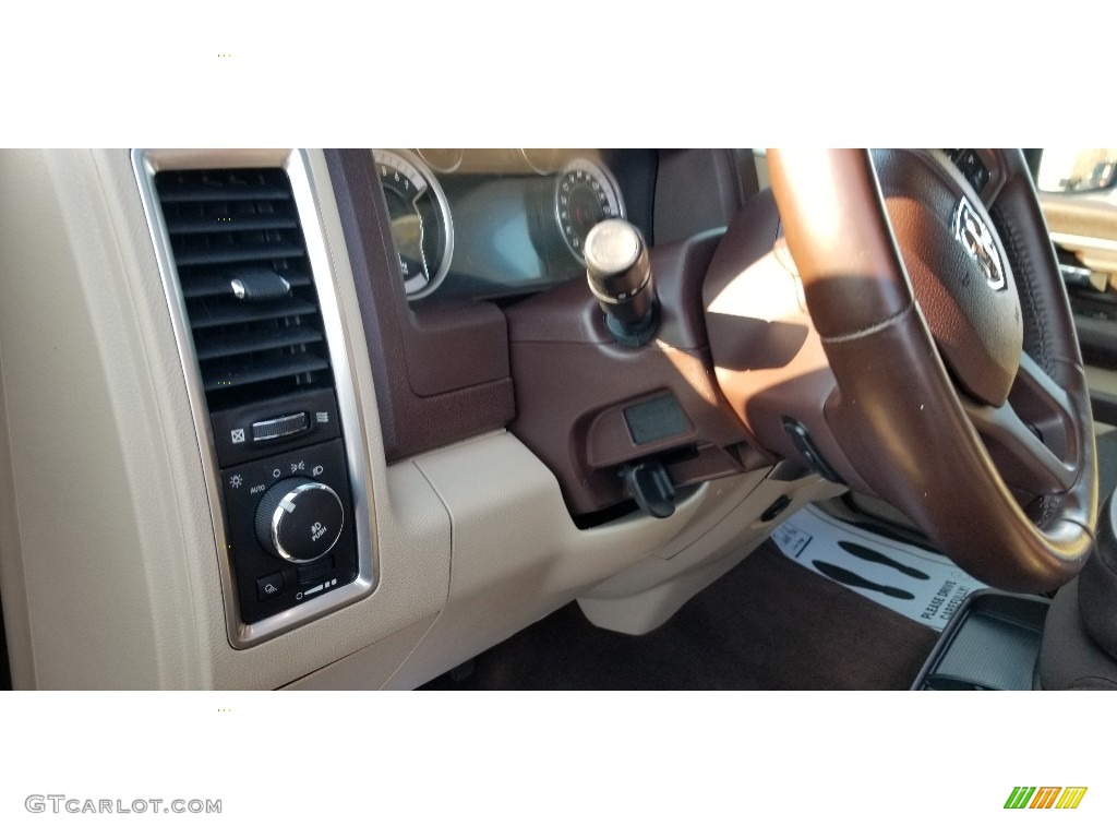 2013 1500 SLT Crew Cab 4x4 - Western Brown Pearl / Black/Diesel Gray photo #10
