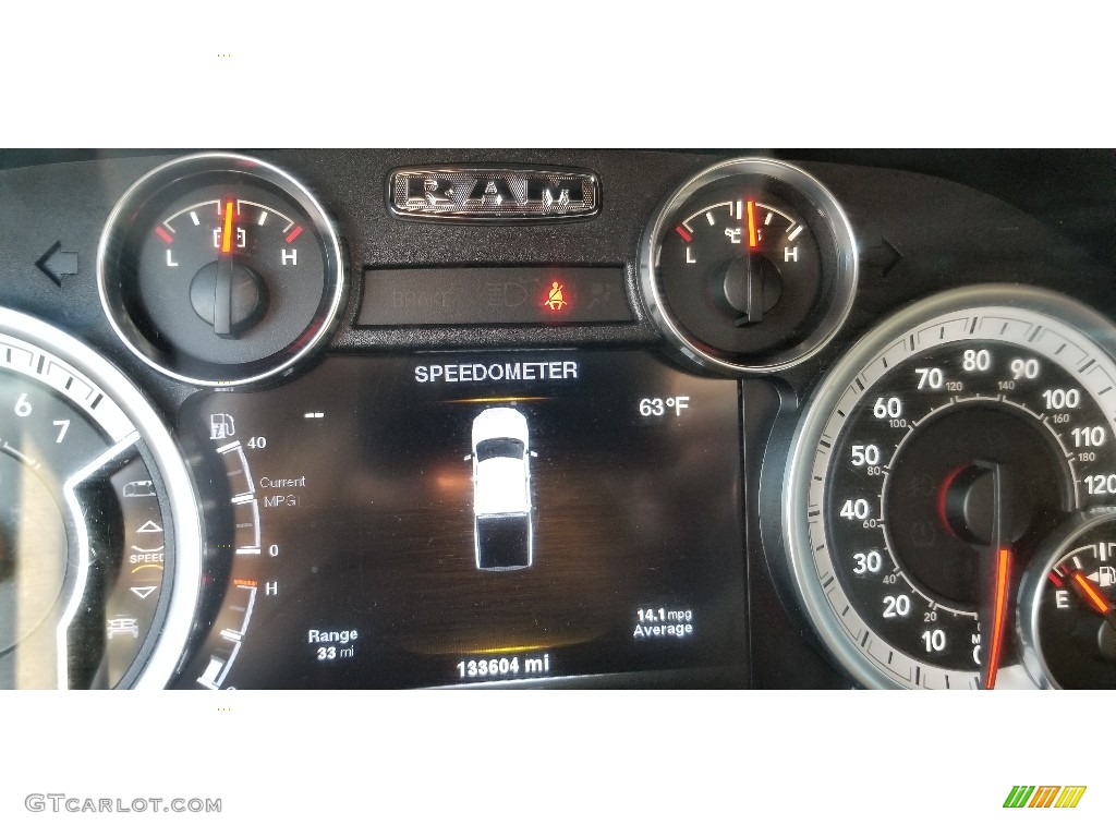 2013 1500 SLT Crew Cab 4x4 - Western Brown Pearl / Black/Diesel Gray photo #13