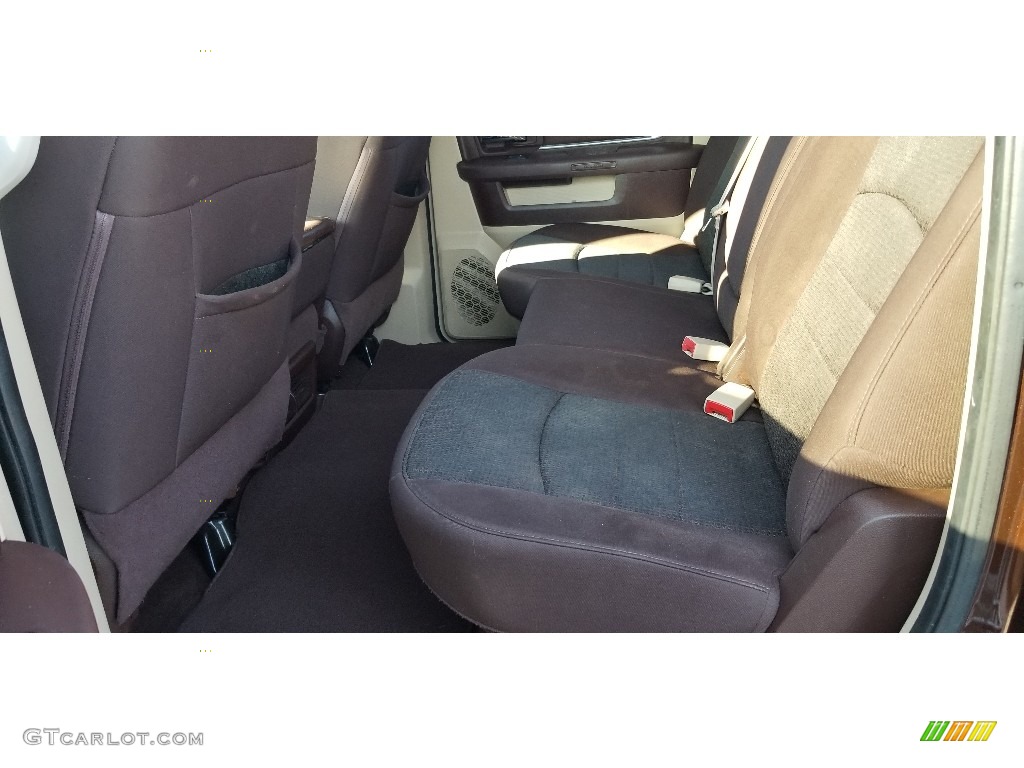 2013 1500 SLT Crew Cab 4x4 - Western Brown Pearl / Black/Diesel Gray photo #17