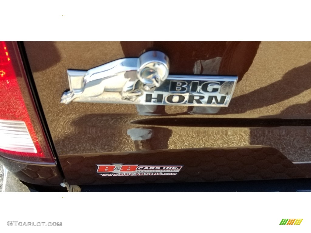 2013 1500 SLT Crew Cab 4x4 - Western Brown Pearl / Black/Diesel Gray photo #18