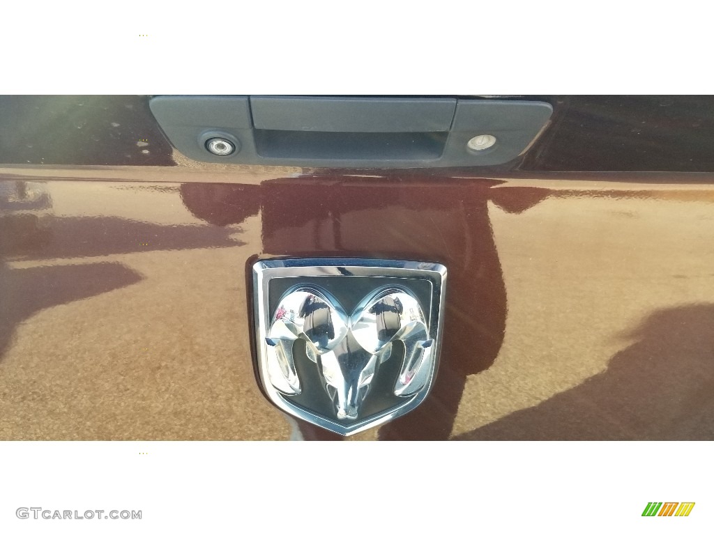 2013 1500 SLT Crew Cab 4x4 - Western Brown Pearl / Black/Diesel Gray photo #19