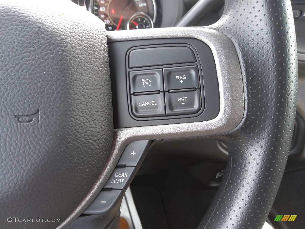 2022 Ram 3500 Tradesman Regular Cab 4x4 Black Steering Wheel Photo #143777047