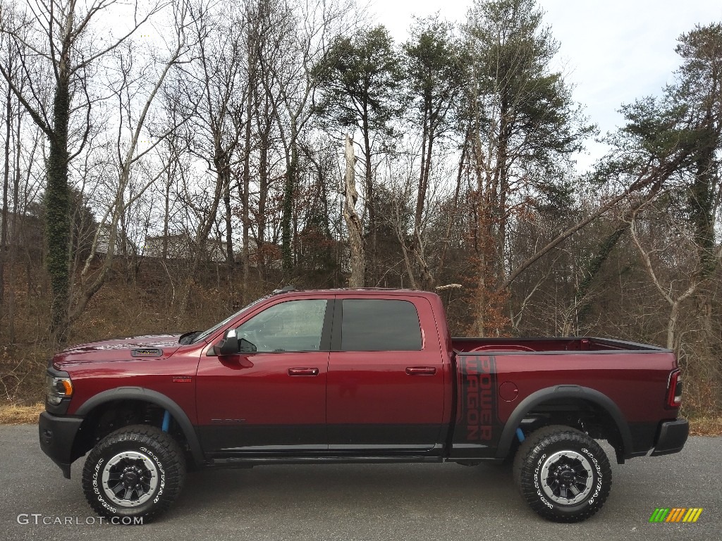 Delmonico Red Pearl 2022 Ram 2500 Power Wagon Crew Cab 4x4 Exterior Photo #143777326