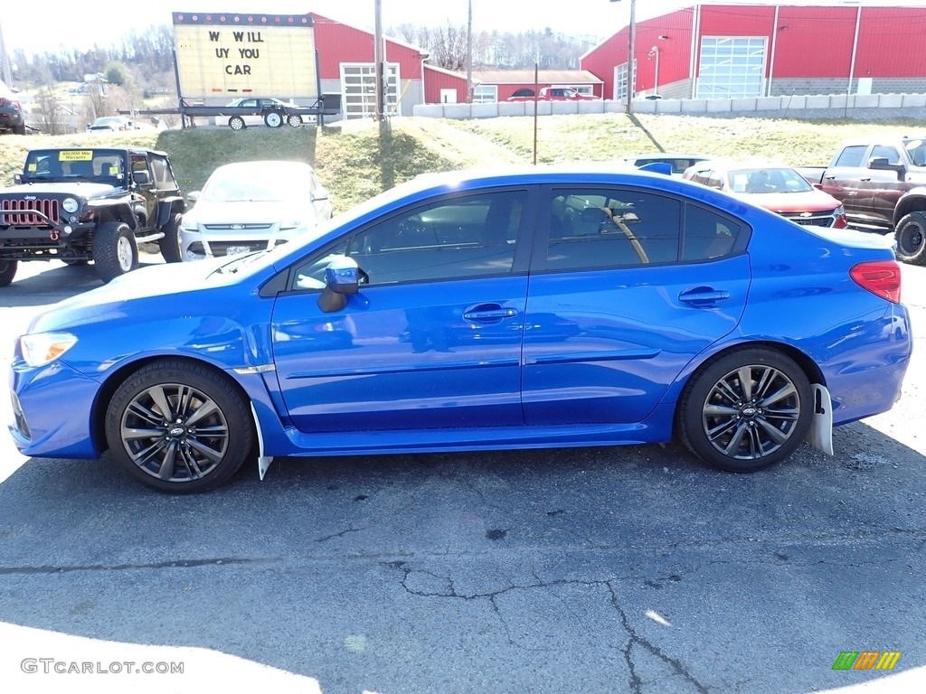 2017 WRX  - WR Blue Pearl / Carbon Black photo #2