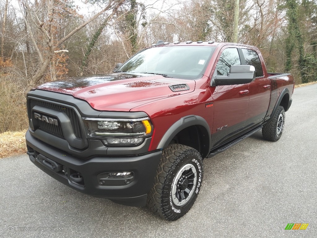 Delmonico Red Pearl 2022 Ram 2500 Power Wagon Crew Cab 4x4 Exterior Photo #143777350