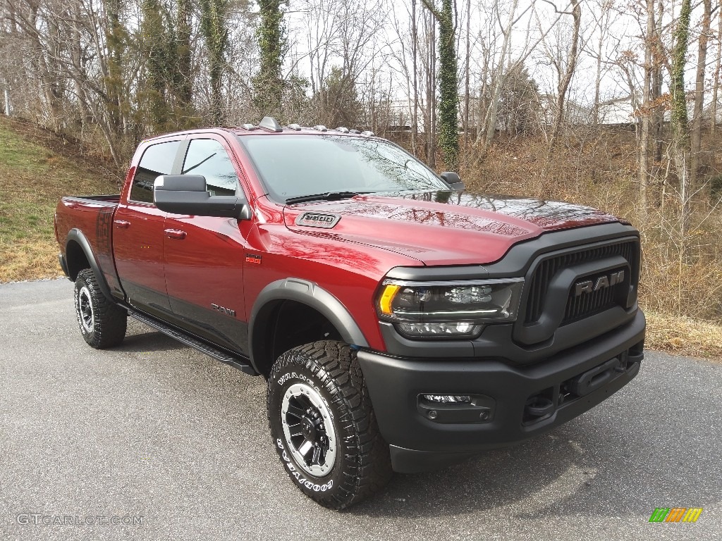 Delmonico Red Pearl 2022 Ram 2500 Power Wagon Crew Cab 4x4 Exterior Photo #143777404