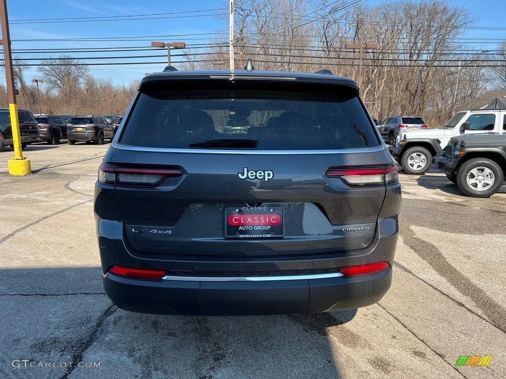 2022 Grand Cherokee L Limited 4x4 - Baltic Gray Metallic / Global Black photo #11