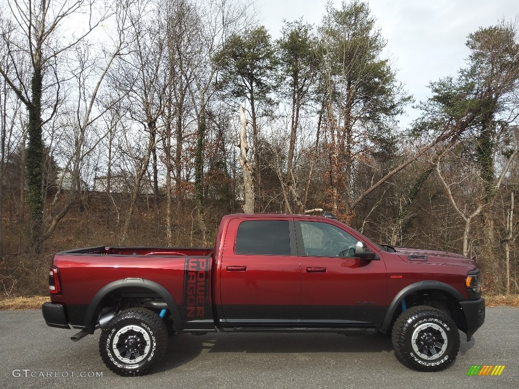 Delmonico Red Pearl 2022 Ram 2500 Power Wagon Crew Cab 4x4 Exterior Photo #143777428
