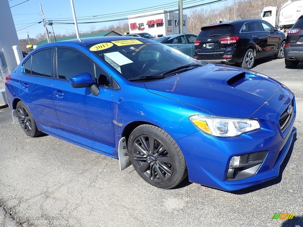 2017 WRX  - WR Blue Pearl / Carbon Black photo #7