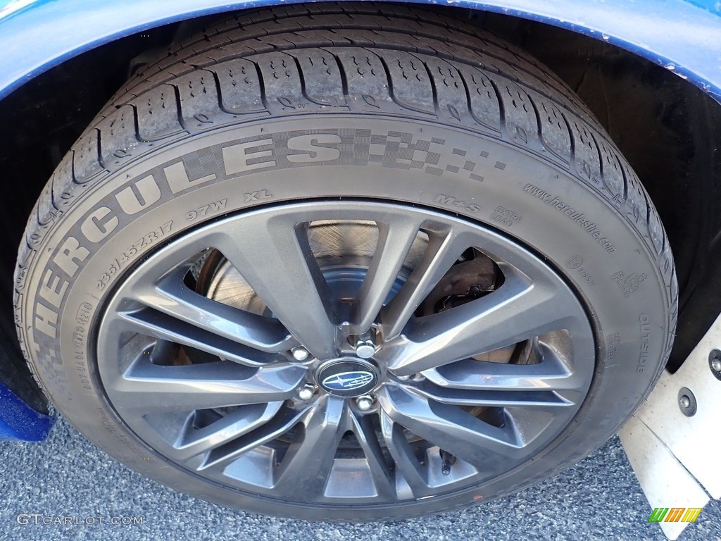 2017 WRX  - WR Blue Pearl / Carbon Black photo #9