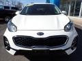 2020 Clear White Kia Sportage LX AWD  photo #9