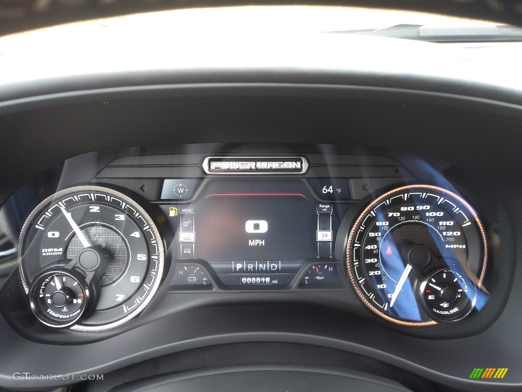 2022 Ram 2500 Power Wagon Crew Cab 4x4 Gauges Photo #143777905