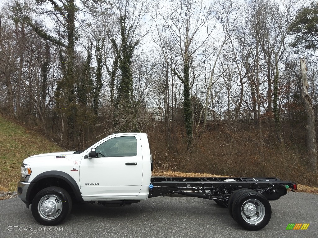 Bright White 2022 Ram 4500 Tradesman Reg Cab Chassis Exterior Photo #143778286
