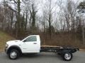 Bright White 2022 Ram 4500 Tradesman Reg Cab Chassis Exterior