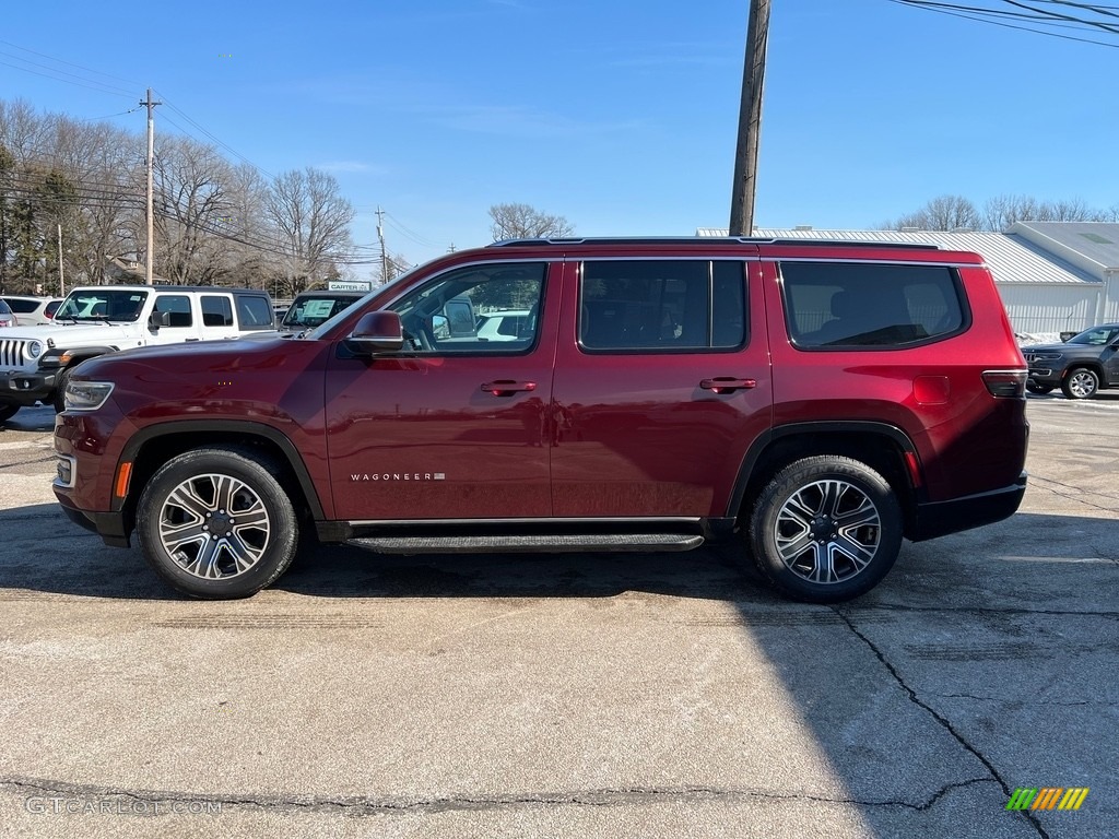 Velvet Red Pearl 2022 Jeep Wagoneer Series III 4x4 Exterior Photo #143778361