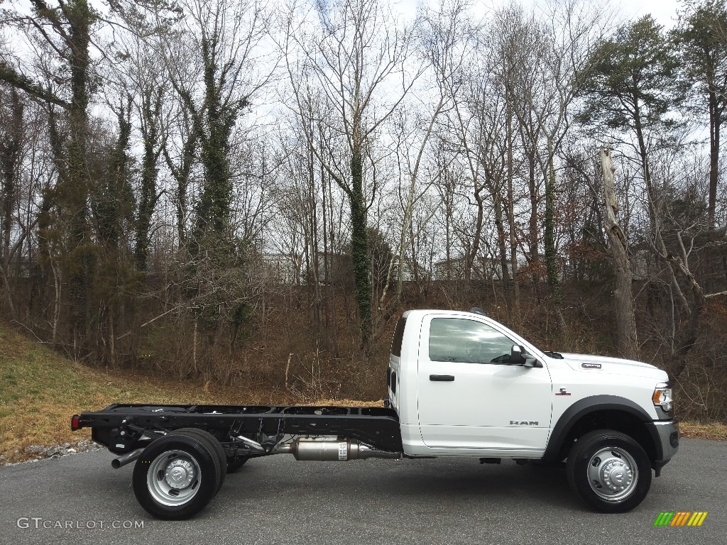 Bright White 2022 Ram 4500 Tradesman Reg Cab Chassis Exterior Photo #143778388