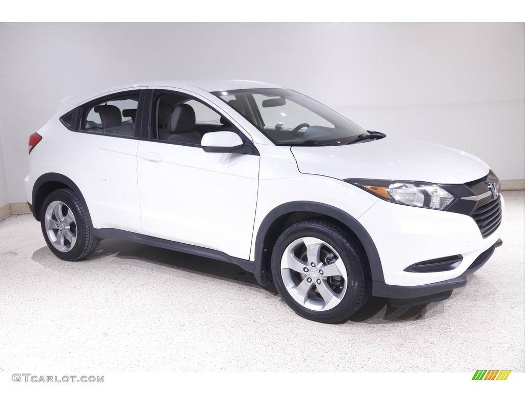 2017 HR-V LX - White Orchid Pearl / Gray photo #1