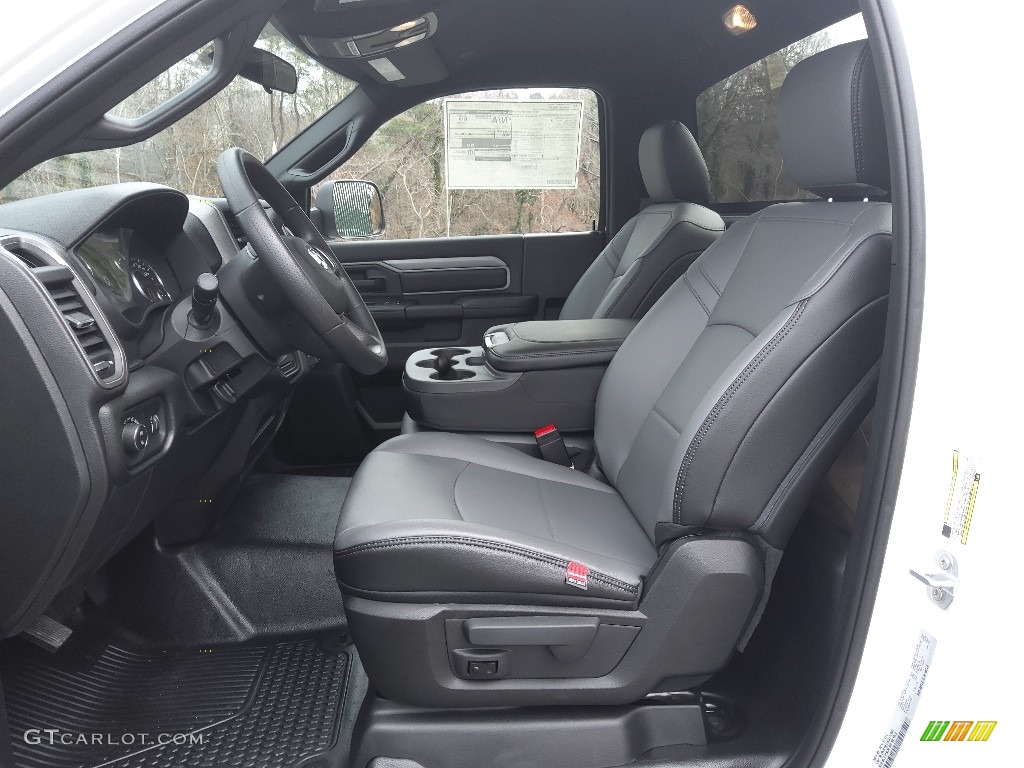 Black/Diesel Gray Interior 2022 Ram 4500 Tradesman Reg Cab Chassis Photo #143778523