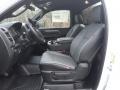 Black/Diesel Gray 2022 Ram 4500 Tradesman Reg Cab Chassis Interior Color