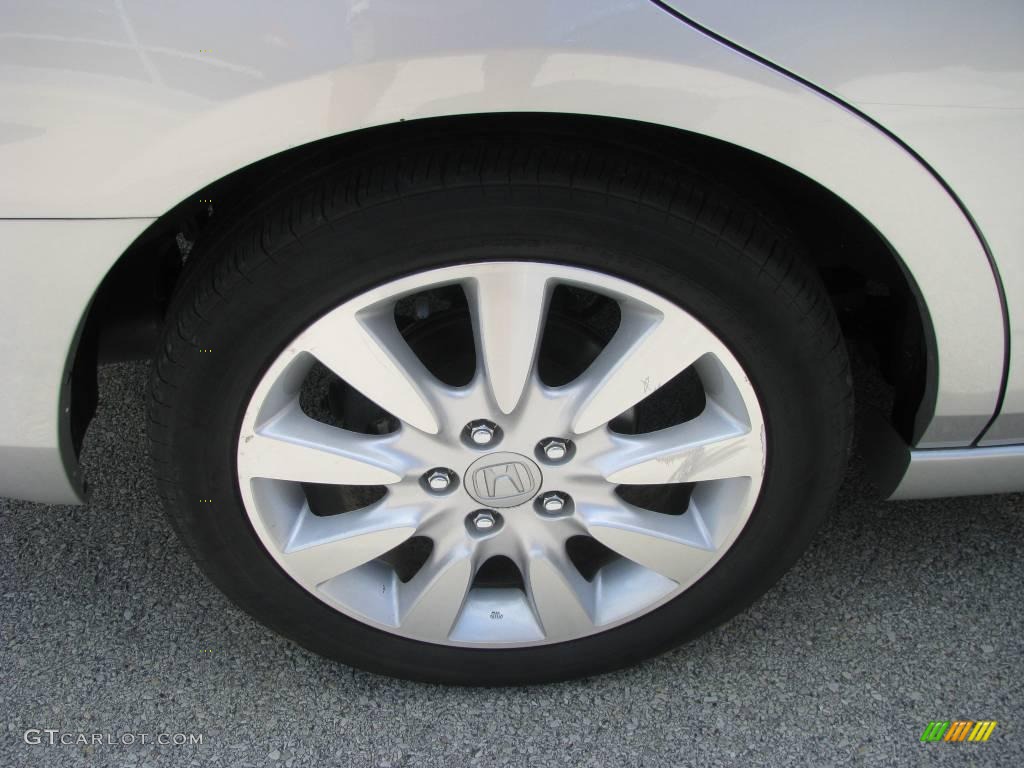 2006 Accord EX-L V6 Sedan - Alabaster Silver Metallic / Gray photo #6