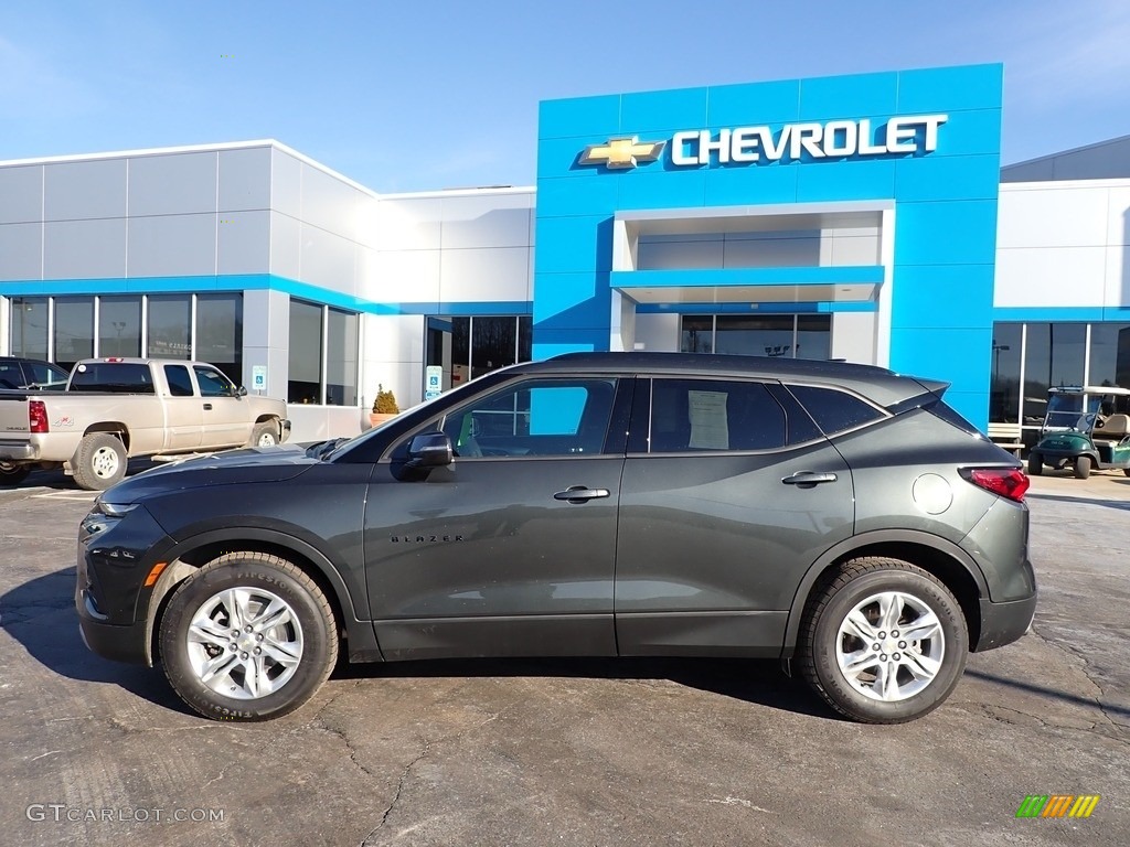 2020 Blazer LT AWD - Nightfall Gray Metallic / Jet Black photo #3