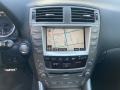2008 Lexus IS Black Interior Navigation Photo