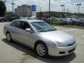 2006 Alabaster Silver Metallic Honda Accord EX-L V6 Sedan  photo #8