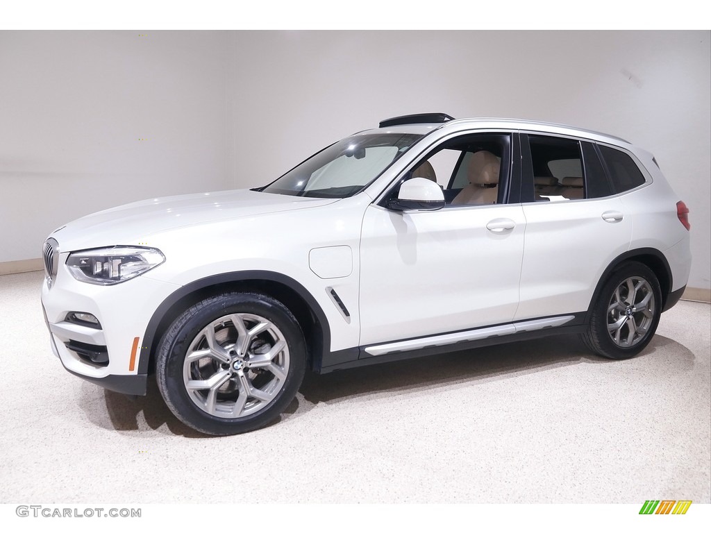 Mineral White Metallic 2021 BMW X3 xDrive30e Exterior Photo #143779522
