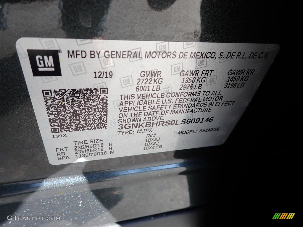 2020 Blazer LT AWD - Nightfall Gray Metallic / Jet Black photo #28
