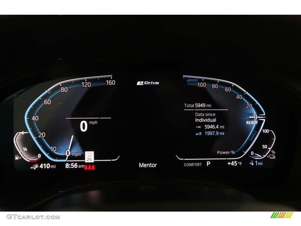 2021 BMW X3 xDrive30e Gauges Photo #143779621